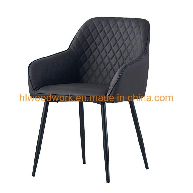 European Design Dining Room Furniture with Metal Leg Ergonomic Home Furniture Chair Metal Hotel Home Restaurant Modern Furniture Dining Chair