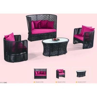 Outdoor Furniture Rattan Furniture Comfortable Leisure Sofa (G-05)