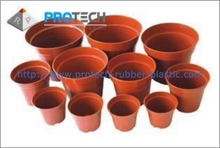 Custom Injection Plastic Flower Pots, Garden Pots, Planter Pots