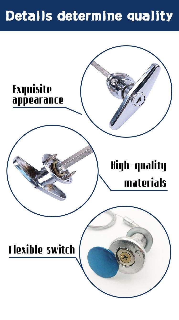 Distance Set New European Style Steel Garage Door Safety Side Lock Latch Roller Shutter Garage Door Defender Security Lock