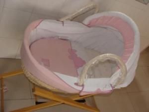 Natural Corn Bran Prepared Baby Cradle Baby Basket Baby Bed