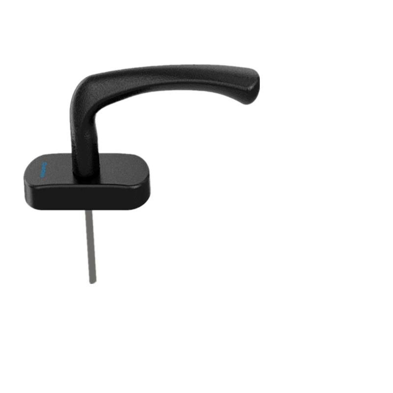 Hopo Black Square Spindle Handle Aluminum Alloy Material, for Side-Hung Window