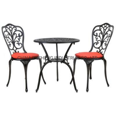 European Vintage Furniture Aluminum Outdoor Patio Dining Maria Table Furniture Chair and Table Sets