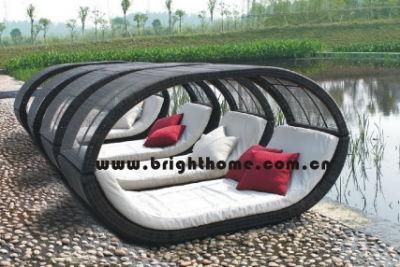 Aluminium PE Rattan Leisure Lounge Set Outdoor Furniture