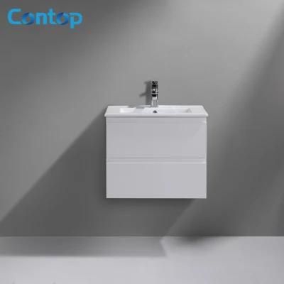 New Design Modern Plywood Bathroom Basin Sink Vanity White Bathroom Cabinets