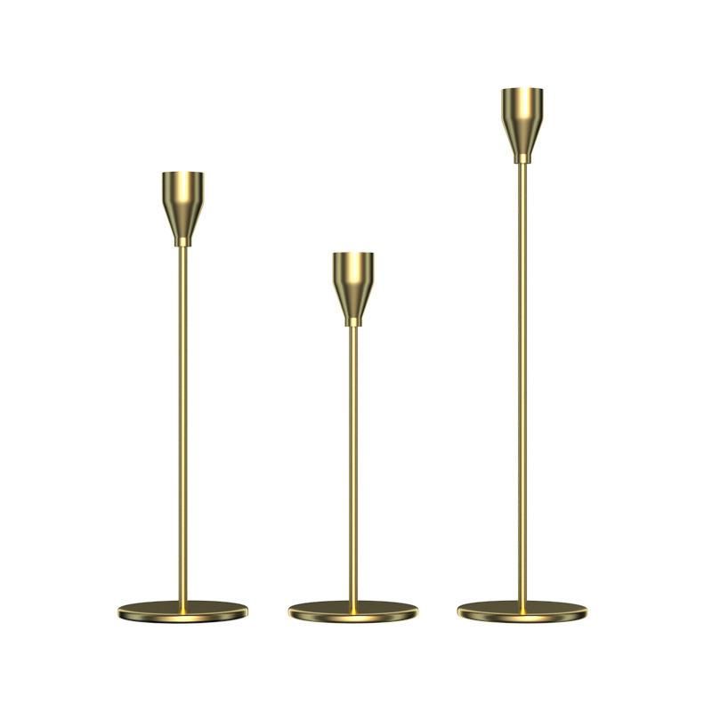 Holders Metal Cylinder Glass Wedding Gold Vase Decoration High Candlesticks Black Candlestick Colour Tall Candle Holder