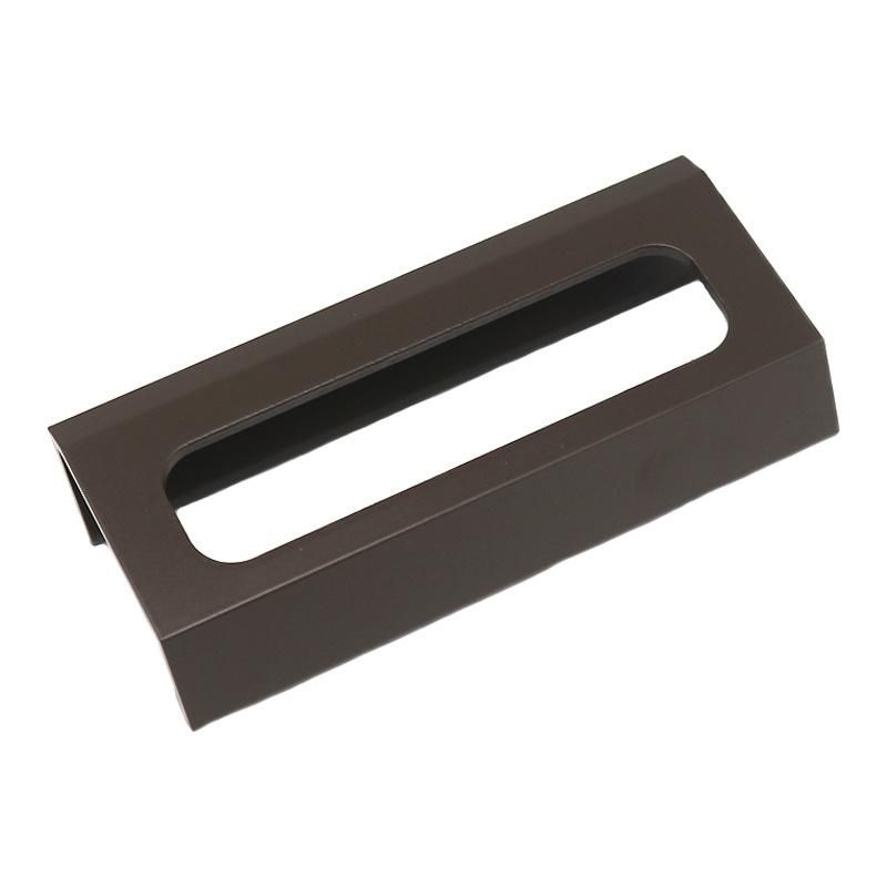 Furniture Closet Cabinet Aluminum Alloy Sliding Door Flush Pull Handle