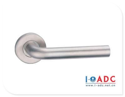 Round Tube Stainless Steel Single Bend Door Handle 304 Stainless Steel for Access Door Toilet Door