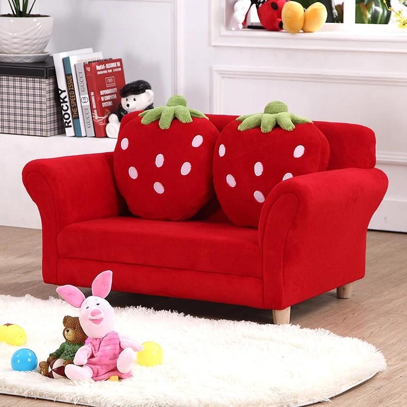 Sweet Strawberry Baby Furniture with Throw Pillow (SXBB-303)