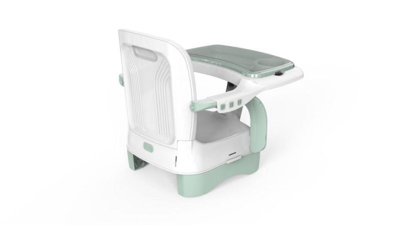 Baby Plastic Booster Seat Eating Chair with Tray