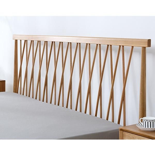 1.5m Single Bed 1.8m Solid Wood Double Bed Bedroom Environmental Protection Furniture