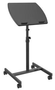 V-Mounts Standing Folding Laptop Cart Sit Stand Mobile Desk Height Adjustable Office Desk Vm-Fdm101