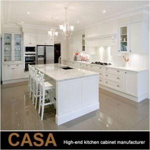 European Style White Black Pantry Laminate Formaca Luxury Kitchen Cabinets