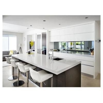 Modern MDF Wooden High Glossy Lacquer Custom Kitchen Cabinets