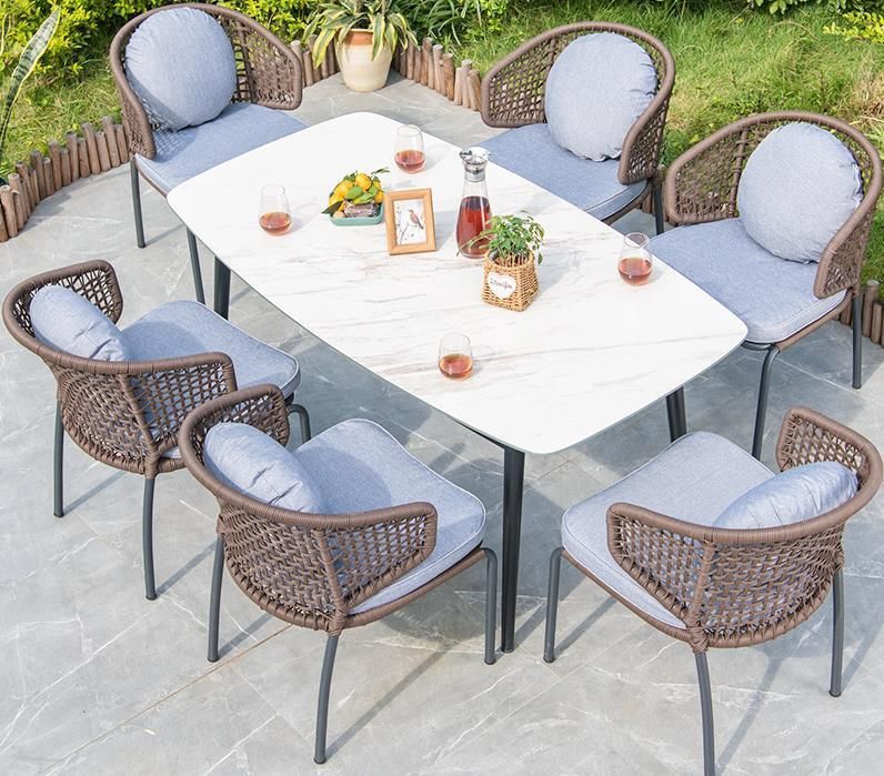 Outdoor Garden Furniture Outdoor Patio Table and Chair Rattan Outdoor Furniture