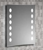 Wall Mounted Makeup Cosmetic Bathroom Mirror with LED Light