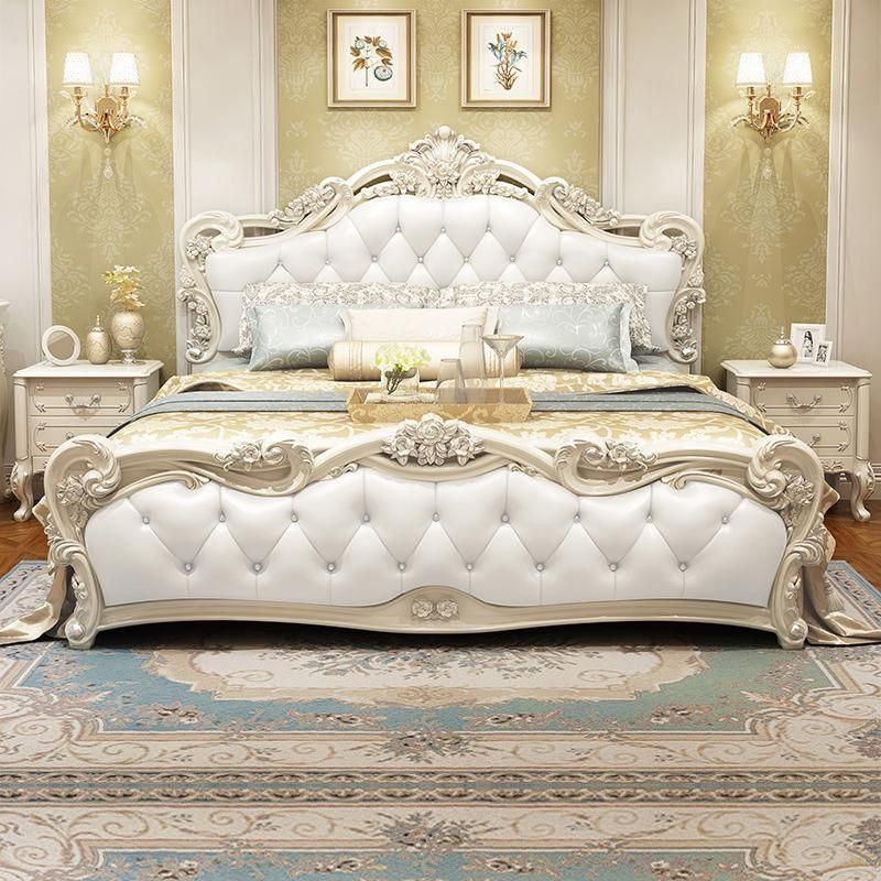 Factory Wholesale Double Bed European Bed