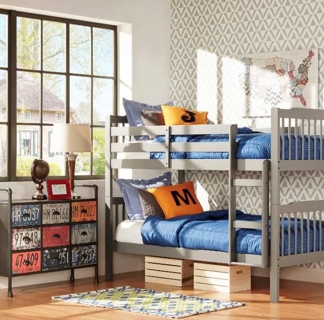 Wooden Kids Bunk Bed Children Bed