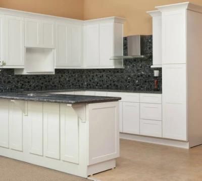 Ready Made White Painting Cabinet Doors Display Furniture Kitchen Cabinets for Sale From China