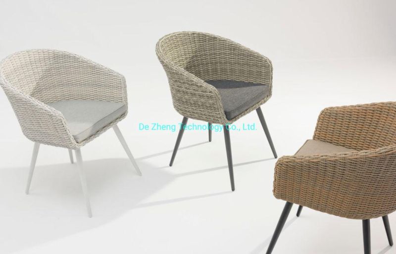 European Style Rope Dining Chair Hot Sale High Quality Outdoor Dining Table Good Price Outdoor Table and Chair Set