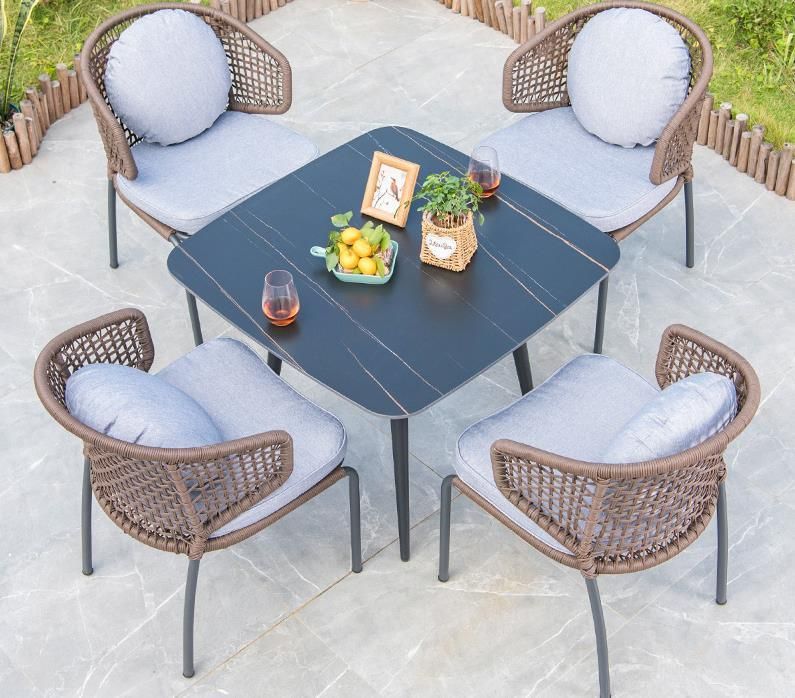 Outdoor Garden Furniture Outdoor Patio Table and Chair Rattan Outdoor Furniture