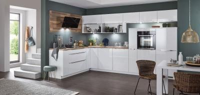 Factory Modern Simple Design HPL Kitchen Cabinets for Kitchen Furniture