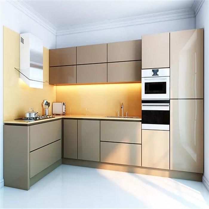 Modern European Kitchen Cabinets Promotion List Free Standing Kitchen Storage Cabinets Stainless Steel Commercial Kitchen Cabinet with Sliding Doors Corner Hing