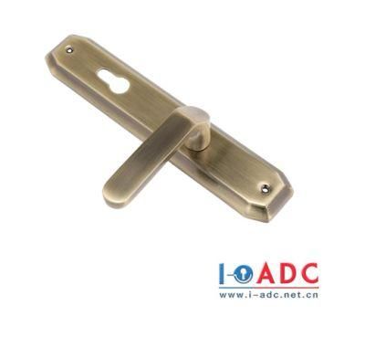 Classic Design Zinc Alloy Plate Door Handle Door Hardware Lock Lever Handle