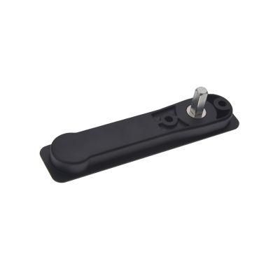 Hopo Zinc Alloy Material Square Spindle (=65mm) Black Color Handle for Sliding Doors