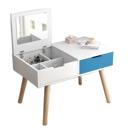 2021 Hot Sale Modern Design White Dresser Dressing Table Panel Furniture