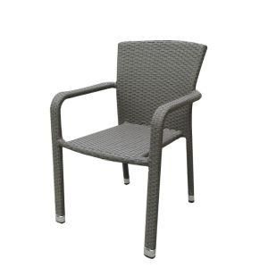 Outdoor Garden Patio Furniture Stackable Dining Rattan Chair (K14)