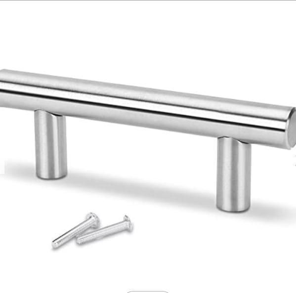 Brushed Silver Cabinets Stainless Steel Hardware Door Pull Handle in China