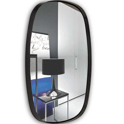 Customized Factory Matt Black Rimmed 4mm Environment Bathroom Mirror