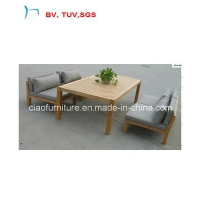Outdoor Garden Teakwood Dining Table and Chairs Furniture