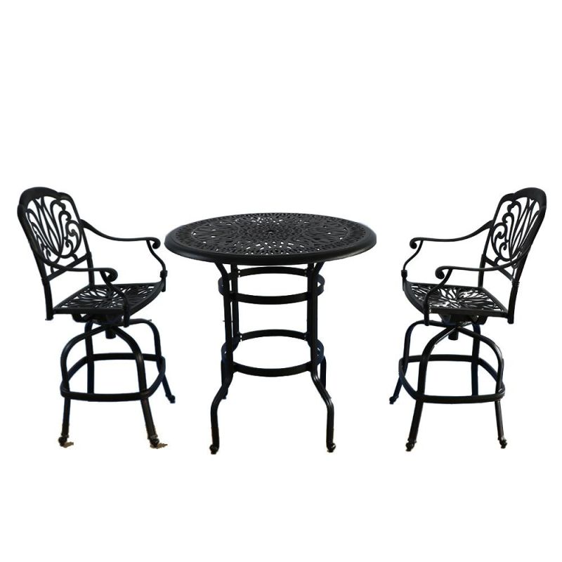 Cast Aluminum Outdoor Table Furniture Patio Table Furniture Sets