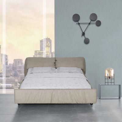 Modern Italian Minimalist Bed Home Bedroom Furniture