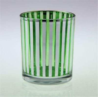 Fione T-Light Glass Candle Holder7X7X8cm-Green