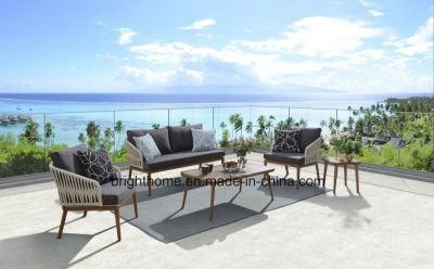 Aluminium Patio Resin Wicker Outdoor Sofa Furniture