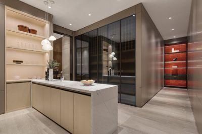 Penbo Design Modern White High Gloss Kitchen Cabinet for Modern Home Furniture