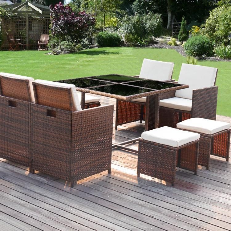 Outdoor and Indoor 9PCS Rattan Set (FREE COMBINATION)