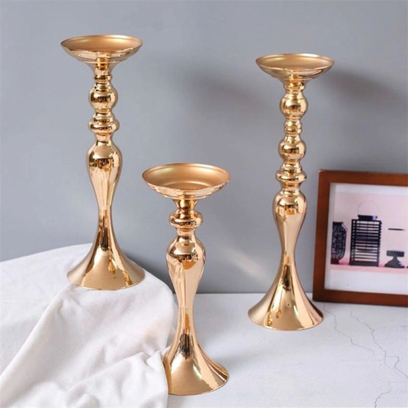 European Wedding Props Road Guide Mermaid Shape Table Home Soft Decoration Candlestick