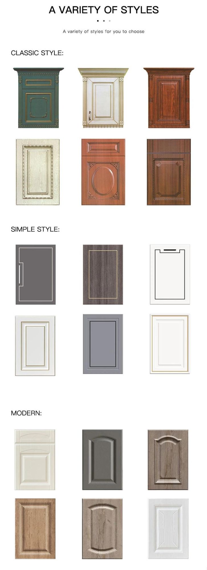 Simple Modern Panel Wardrobe Storage Cabinet