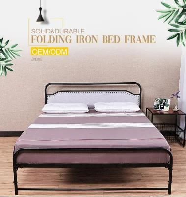 Iron Dorm King Bed Frame Size