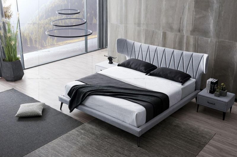 European Furniture Bedroom Bed King Size Bed Wall Bed Sofa Bed Gc1801