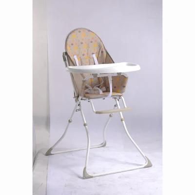 Factory Big Tray High Chair /Baby High Chair Easy to Folding and Storage