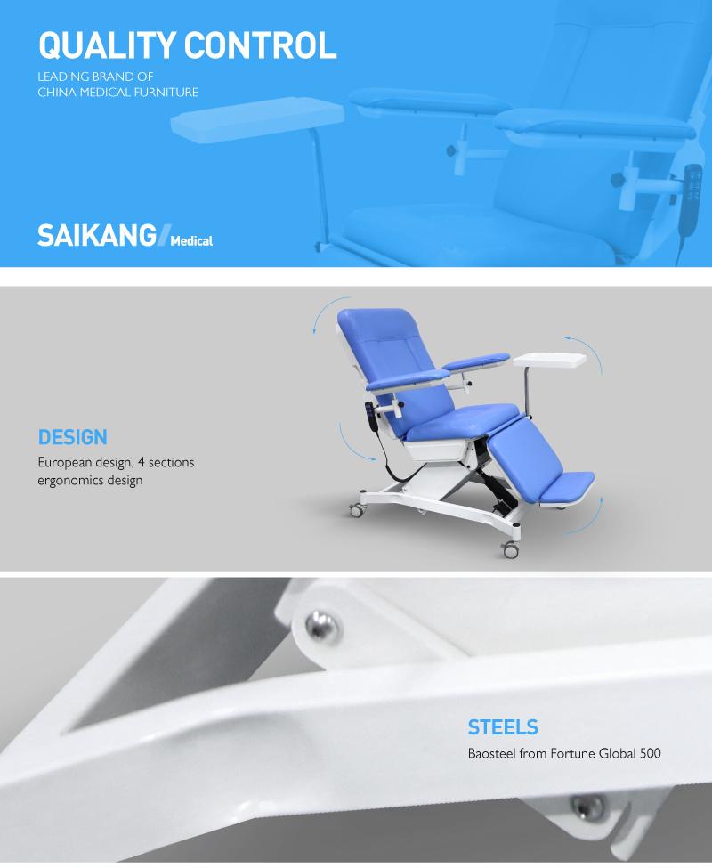 Ske-180 Medical Treatment Chair with Hand Controller