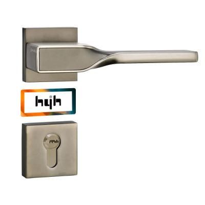 Simple Matt Black Door Handle Wholesalers Set Interior Door Handle for Toilet Door Without Keys