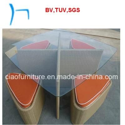 F- Synthetic Rattan Outdoor Furniture Patio Wicker Furniture CF788t+CF788c)