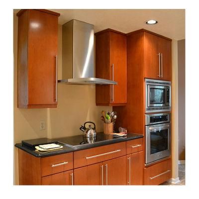 Easy Installed Shaker Kitchen Cabinets Solid Wood Factory Directly for Living Room