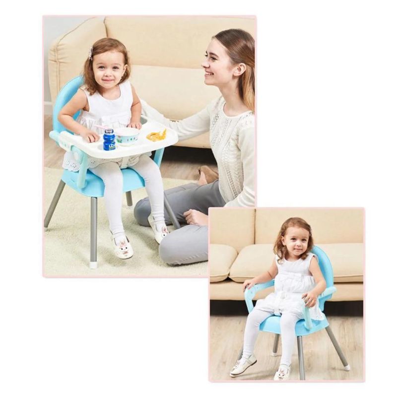 Foldable 0-6 Kids High Dining Baby Adjustable Chair